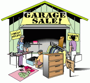 garage sale